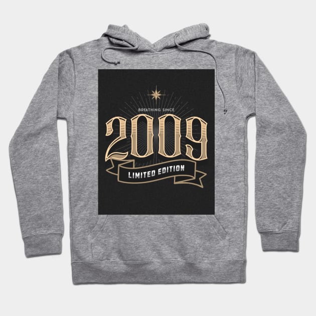 Born in 2009 Hoodie by TheSoldierOfFortune